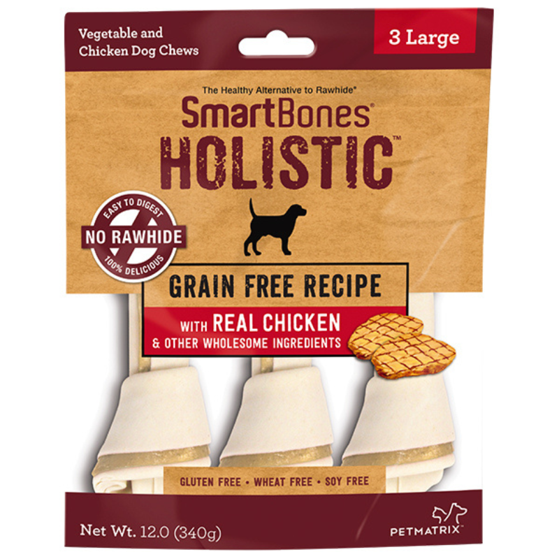 Smartbones Holistic Classic Chicken Bone Chews [4 Sizes]