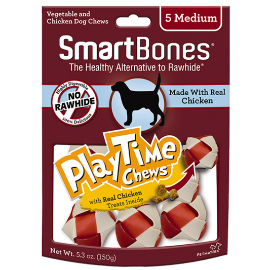 Smartbones PlayTime Chews Chicken [2 Sizes]