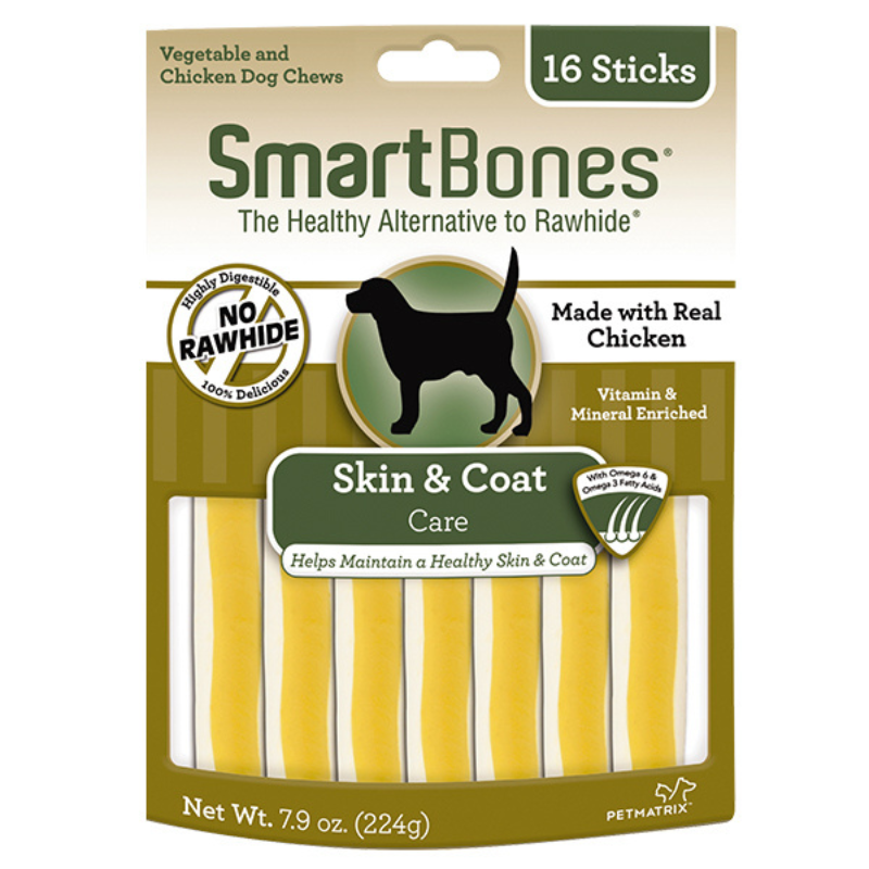 Smartbones Skin and Coat Care Chews - 16pcs