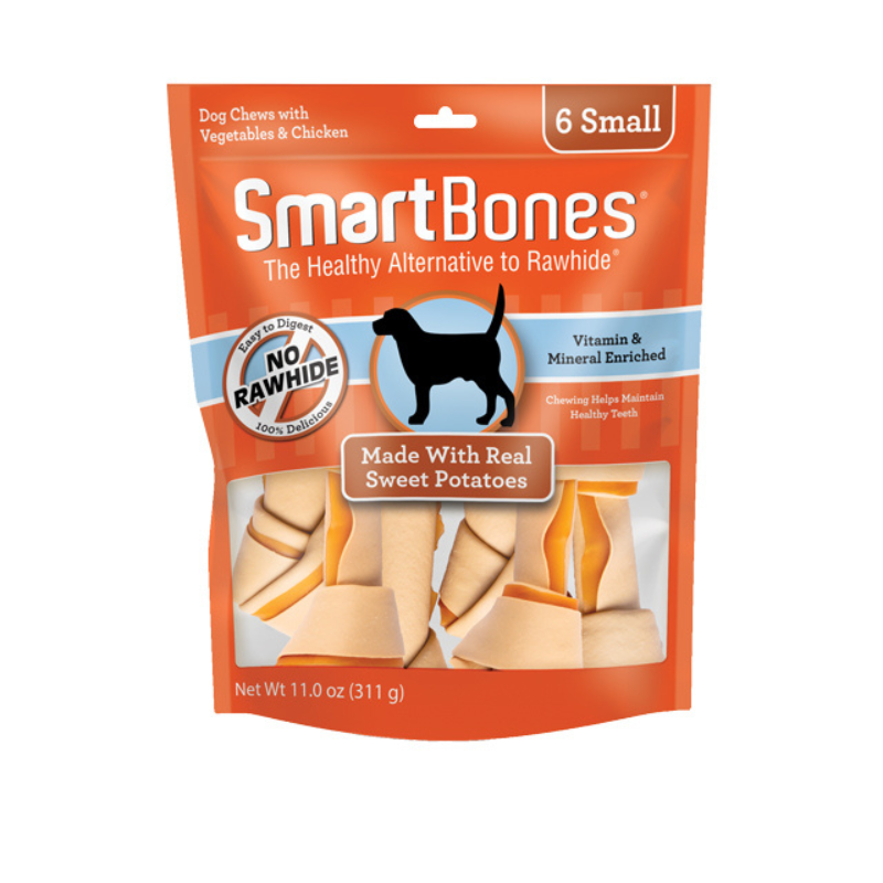 Smartbones Sweet Potato Classic Bone Chews [3 Sizes]