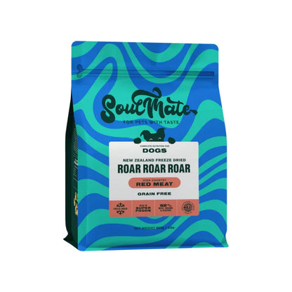 SoulMate Roar Roar Roar Freeze Dried Dog Food - Red Meat