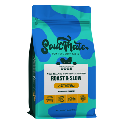 SoulMate Roast & Slow Baked and Air Dried Dog Food - Chicken