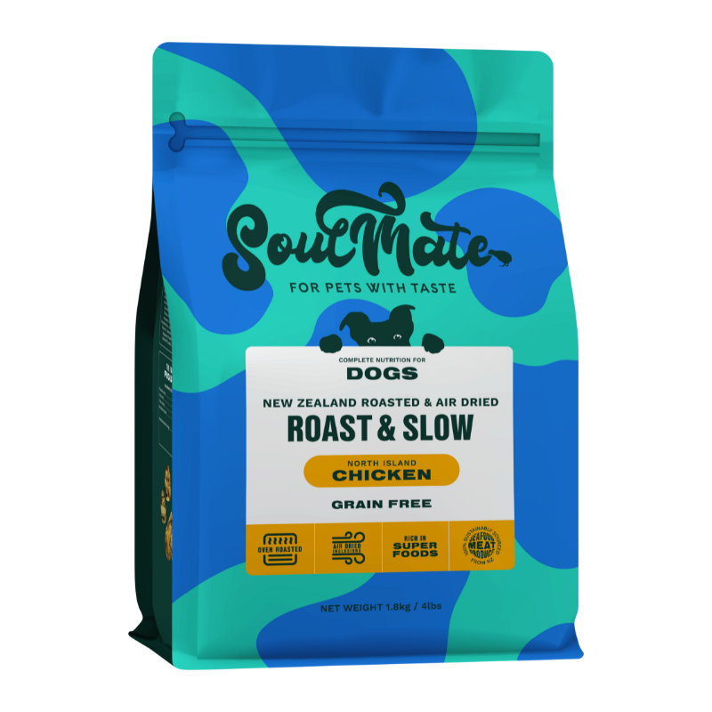 SoulMate Roast & Slow Baked and Air Dried Dog Food - Chicken
