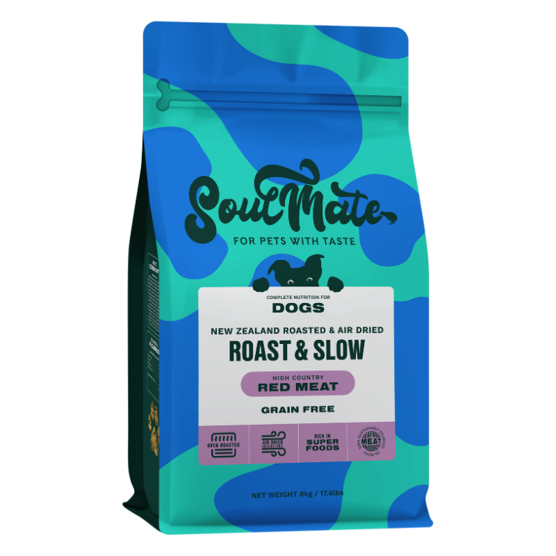 SoulMate Roast & Slow Baked and Air Dried Dog Food - Red Meat