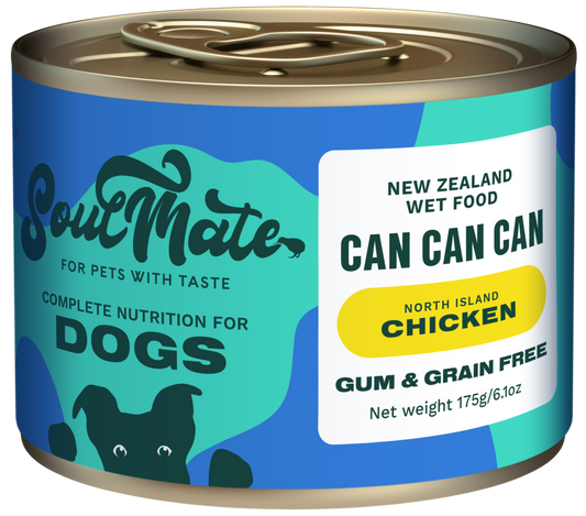 Soulmate Can Can Can North Island Chicken Dog 175g