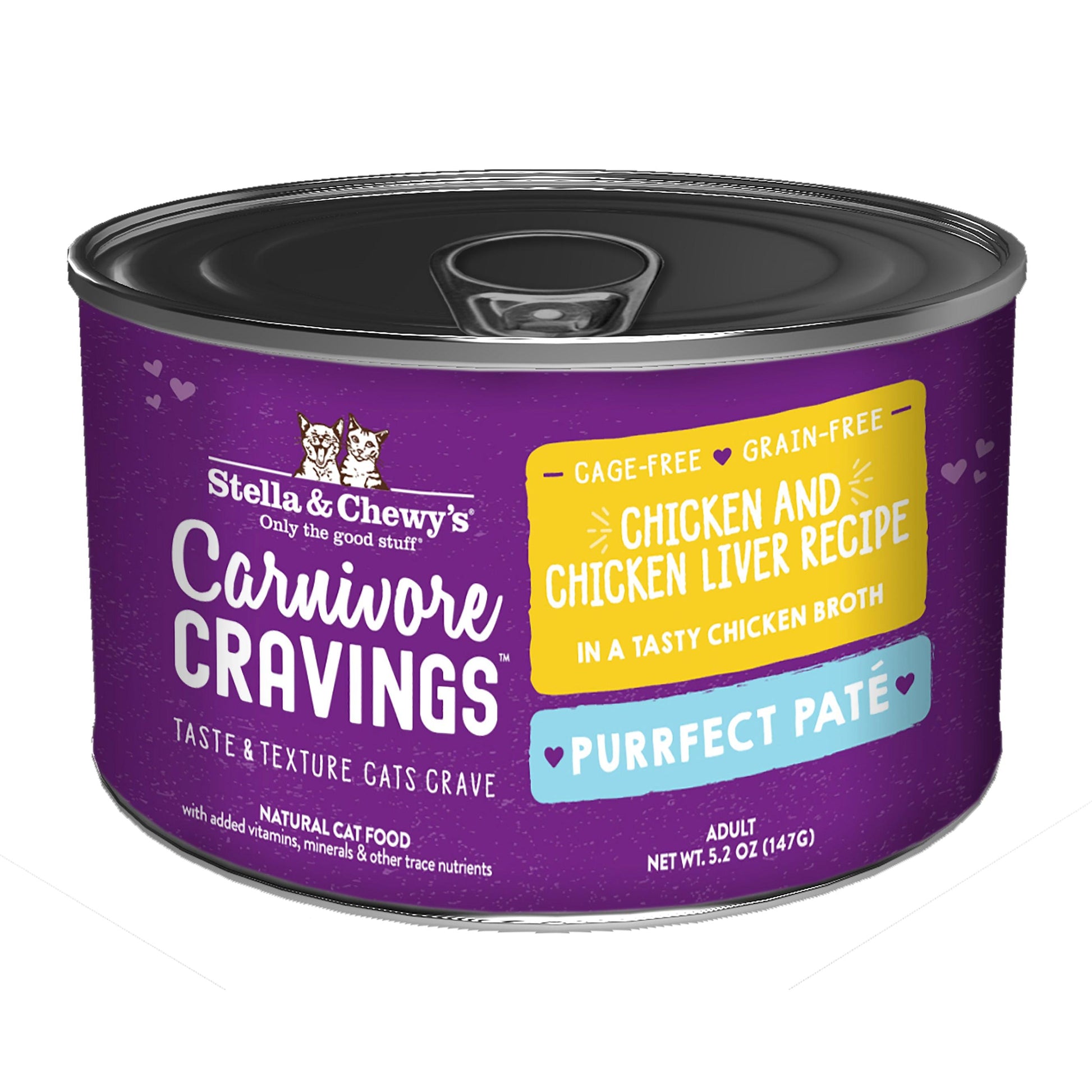 Stella & Chewy's Carnivore Cravings Purrfect Pate Can - Chicken And Chicken Liver In Broth