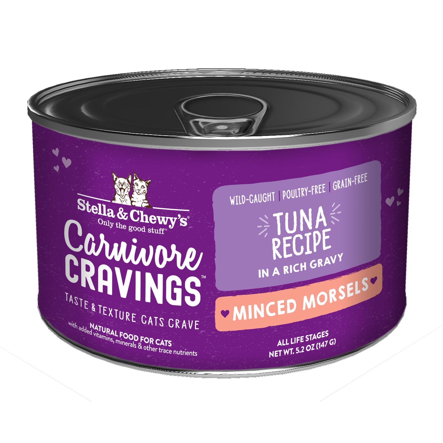 Stella & Chewy's Carnivore Minced Morsels Cat Can - Tuna Recipe