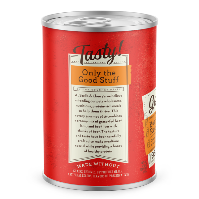 Stella & Chewy's Gourmet Pate For Dogs - Beef & Lamb Recipe