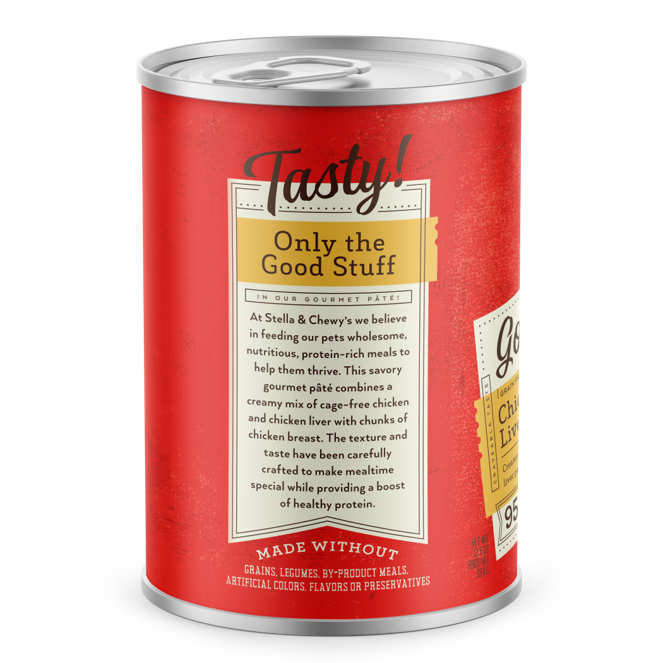 Stella & Chewy's Gourmet Pate For Dogs - Chicken & Chicken Liver Recipe