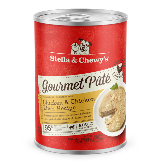 Stella & Chewy's Gourmet Pate For Dogs - Chicken & Chicken Liver Recipe