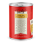 Red Stella & Chewy's dog food can with "Tasty! Only the Good Stuff" label and product details.