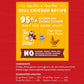 Stella & Chewy's Just Jerky Bites Real Chicken Recipe Jerky Grain-Free Dog Treats - 6 oz