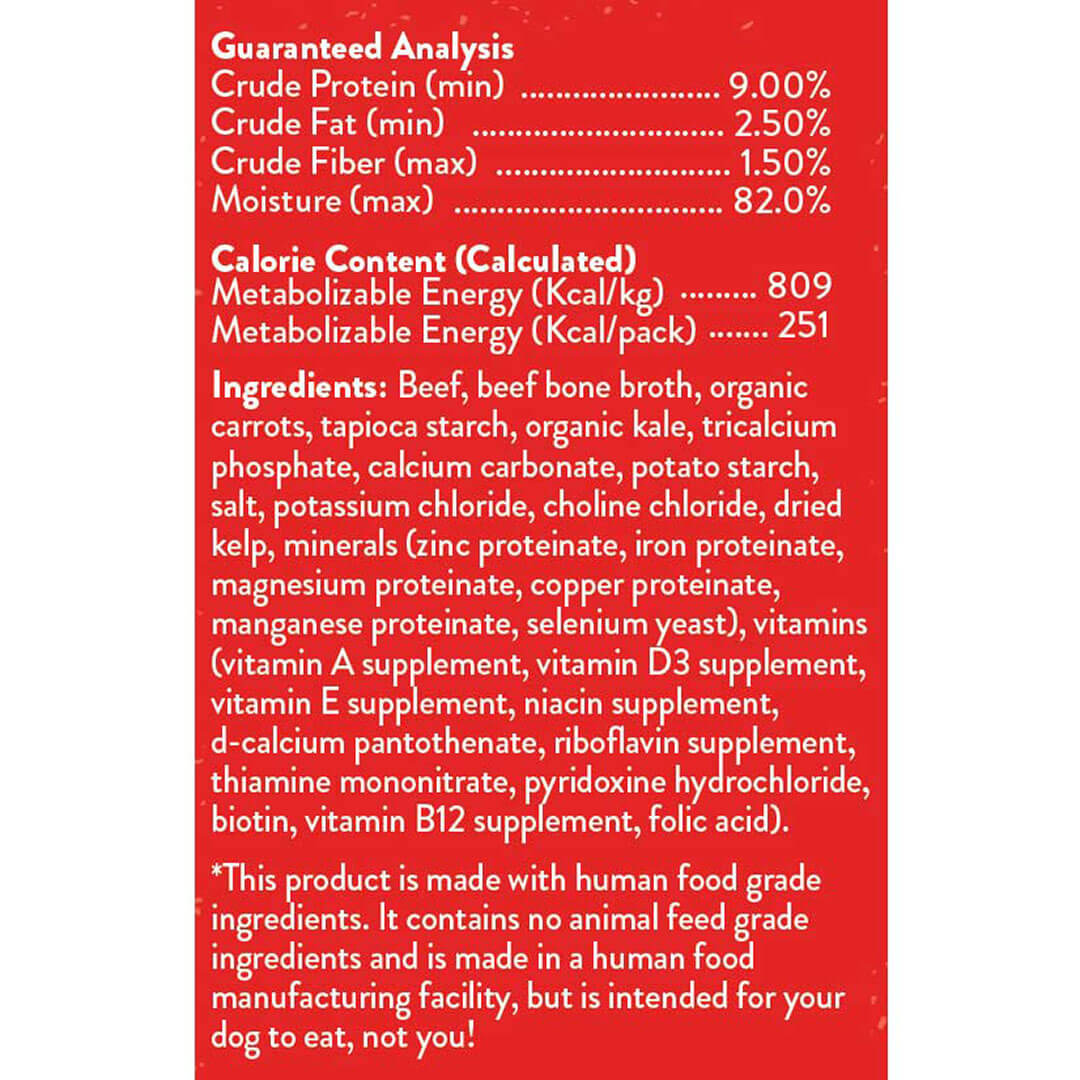 Stella & Chewy's Stew Grass-fed Beef Dog Food