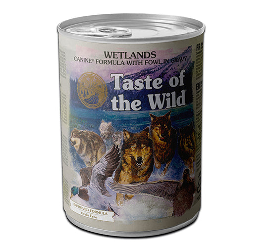 Taste Of The Wild Wetlands With Fowl In Gravy 390g