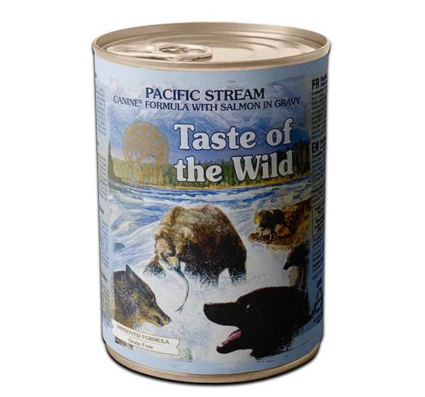 Taste Of The Wild Pacific Stream With Salmon In Gravy 390g