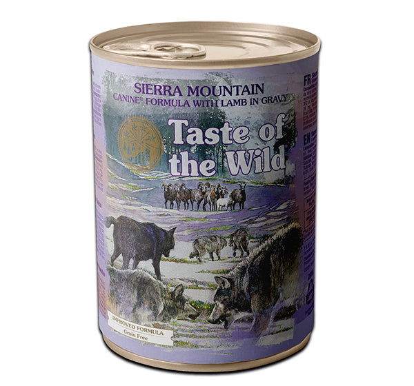 Taste Of The Wild Sierra Mountain With Lamb In Gravy 390g