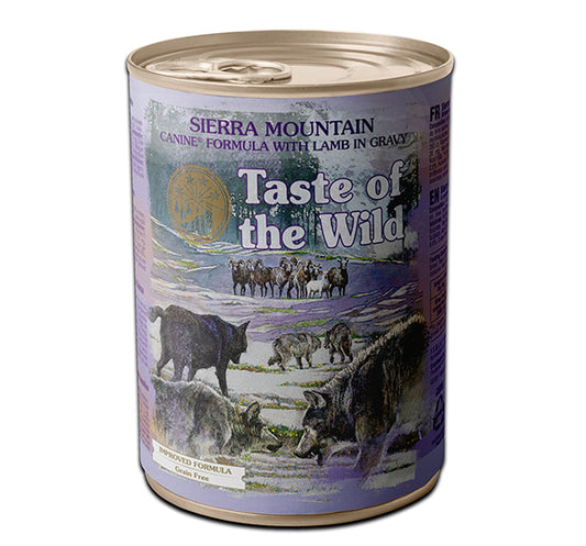 Taste Of The Wild Sierra Mountain With Lamb In Gravy 390g