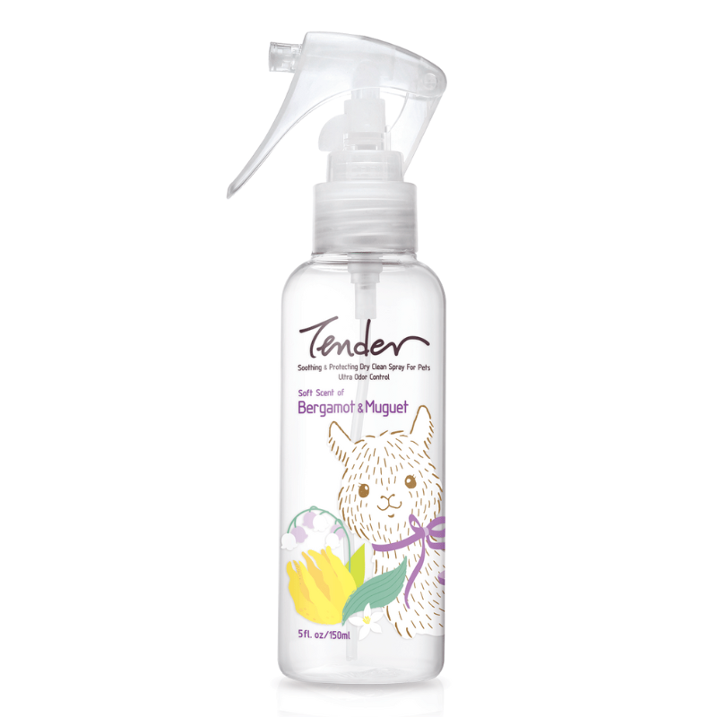Tender Dry Clean Spray For Pets-bergamot & Muguet