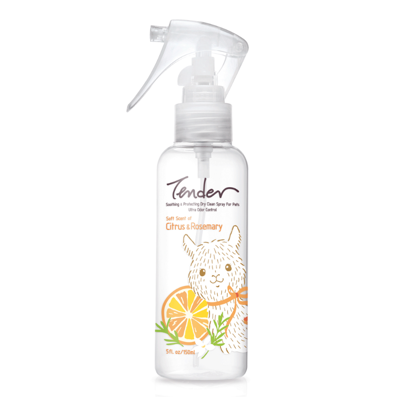 Tender Dry Clean Spray For Pets-citrus & Rosemary