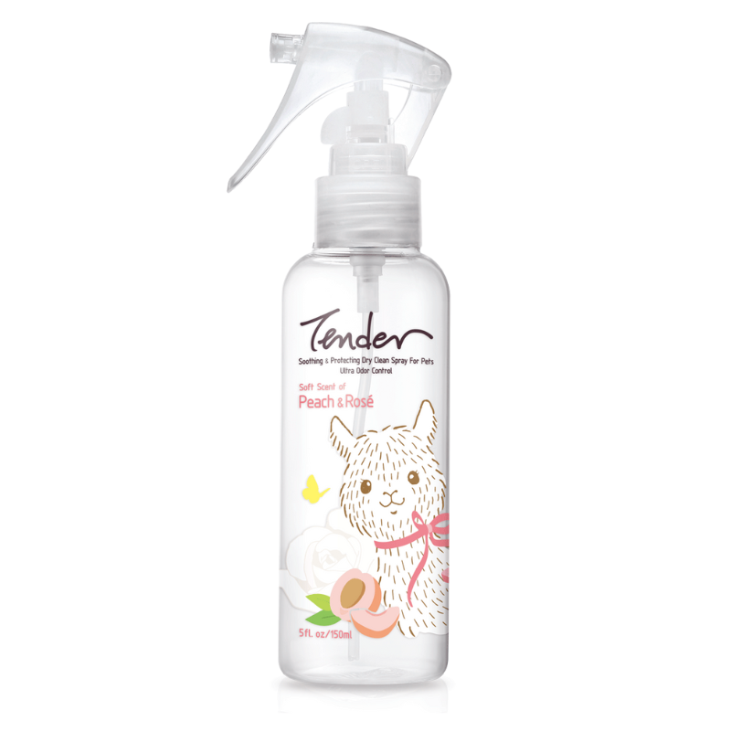Tender Dry Clean Spray For Pets-peach & Rose