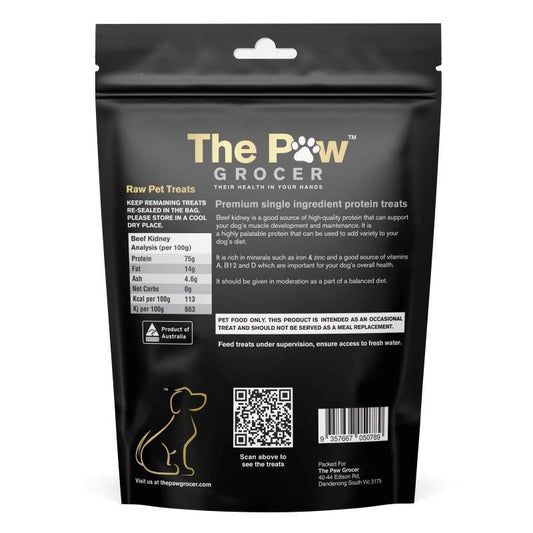 The Paw Grocer Beef Kidney Freeze-Dried Treats 72g