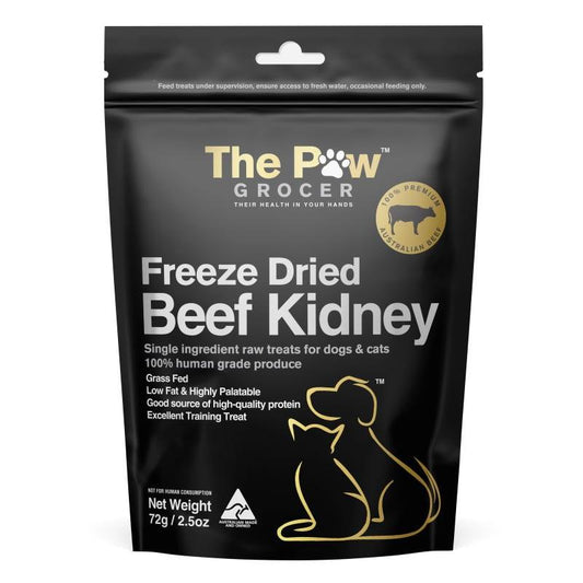 The Paw Grocer Beef Kidney Freeze-Dried Treats 72g