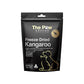 Black matte pouch of The Paw Grocer Freeze Dried Kangaroo treats for dogs & cats, 72g.