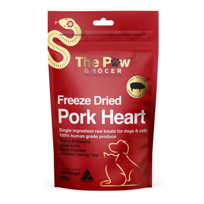 The Paw Grocer Limited CNY Pork Heart Freeze Dried 50g