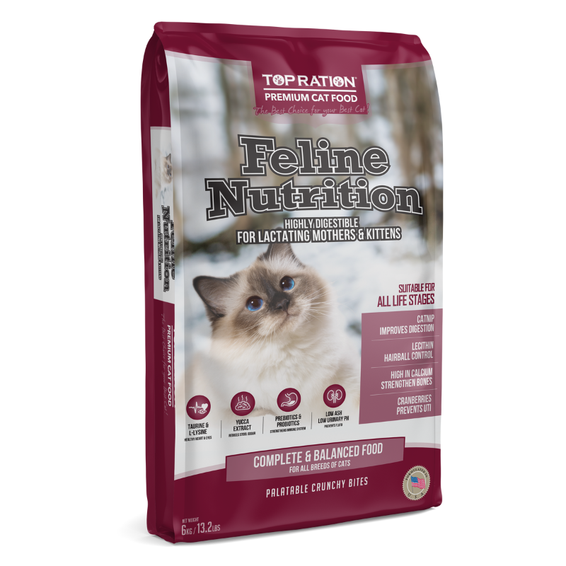 Top Ration Feline Nutrition Dry Cat Food [3 Sizes]