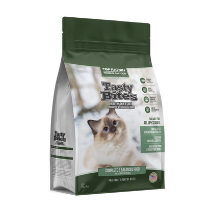 Top Ration Tasty Bites Dry Cat Food [3 Sizes]