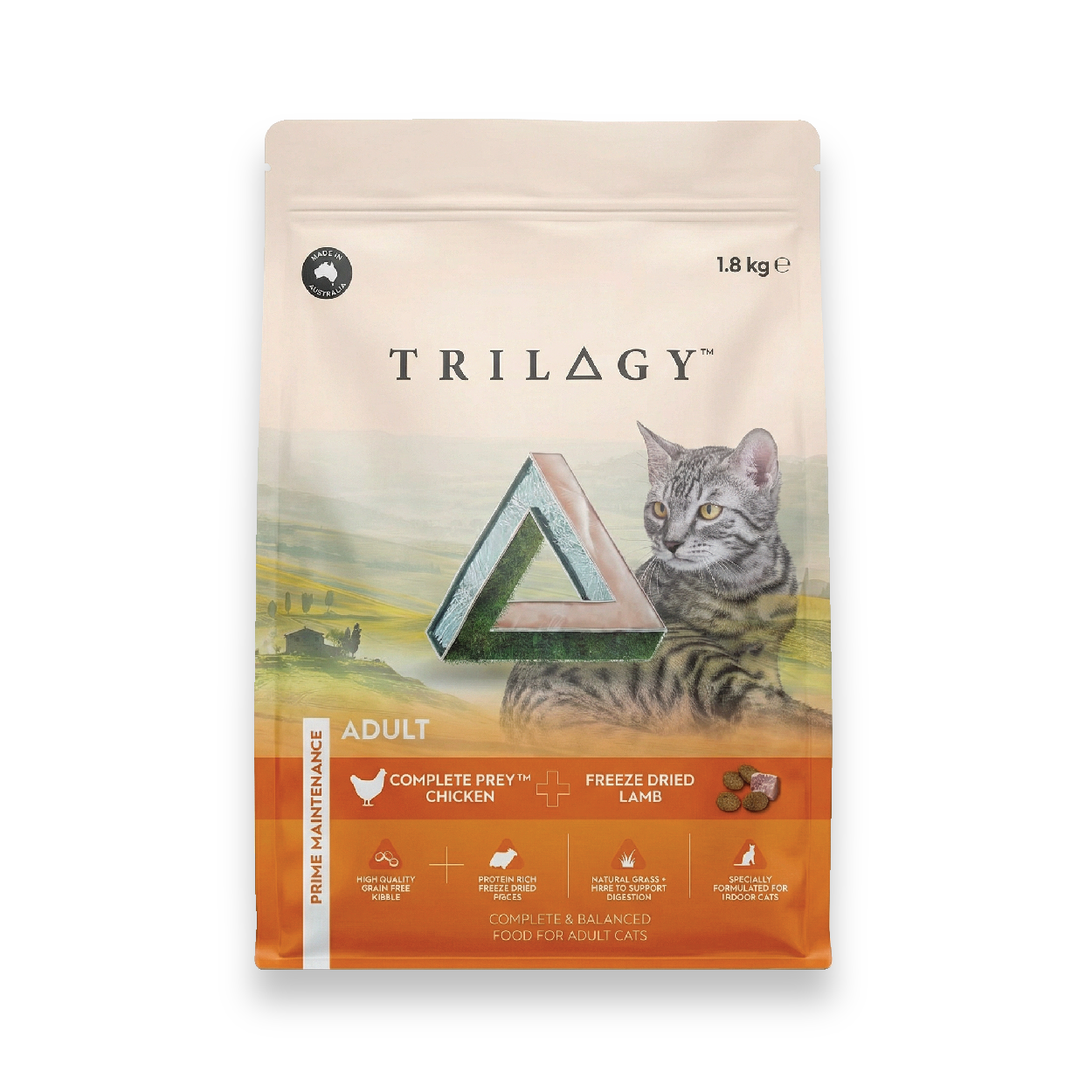 Trilogy Adult Complete Prey Chicken + Freeze Dried New Zealand Lamb Cat Dry Food