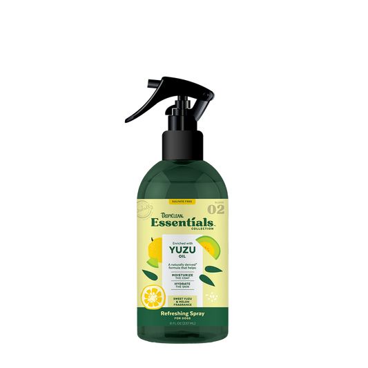 TropiClean Essentials Yuzu Fruit Deodorizing Spray 8oz