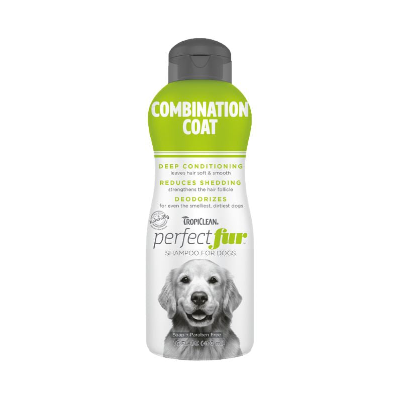 Tropiclean Perfect Fur Combination Coat Dog Shampoo 16oz