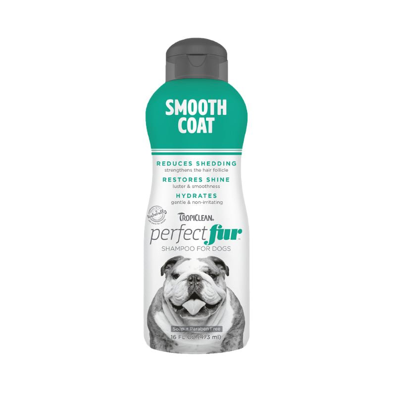 Tropiclean Perfect Fur Smooth Coat Dog Shampoo 16oz