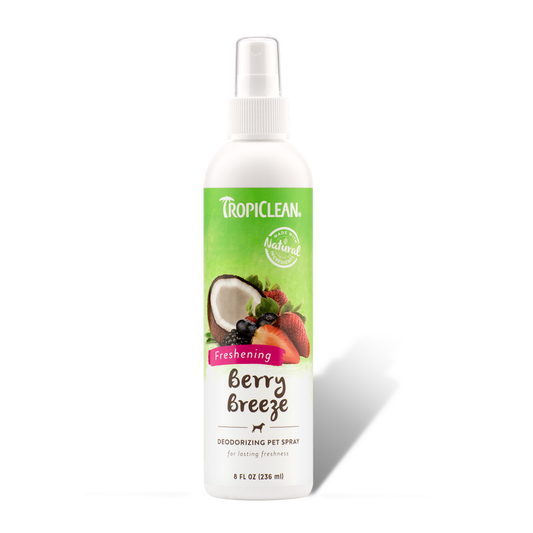 Tropiclean Berry Breeze Deodorizing Pet Spray 8oz