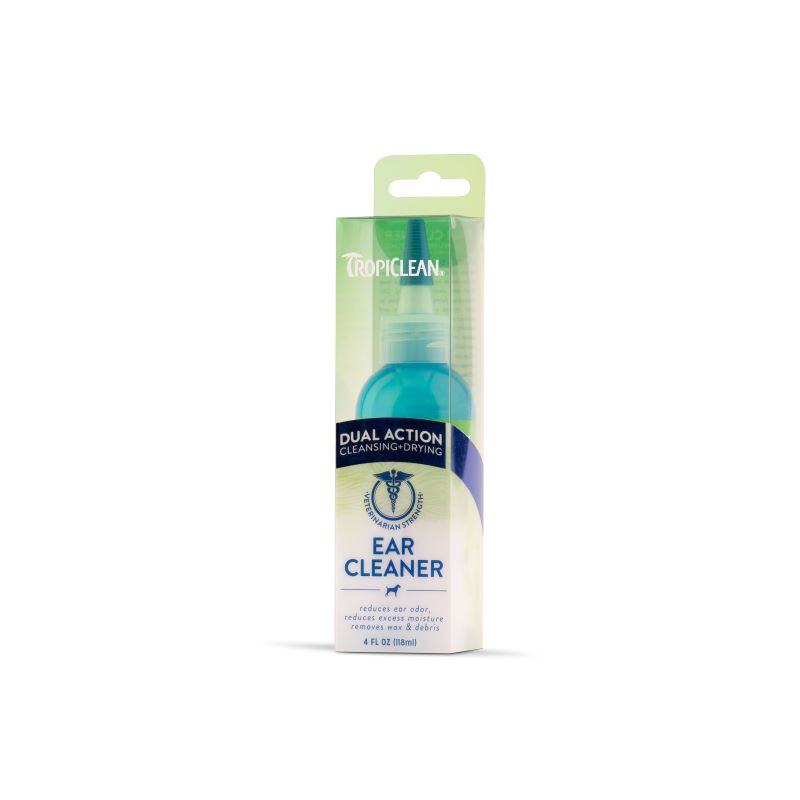 Tropiclean Dual Action Ear Cleaner For Pets 4oz