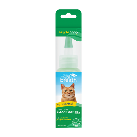 Tropiclean Fresh Breath Clean Teeth Gel For Cats 2oz