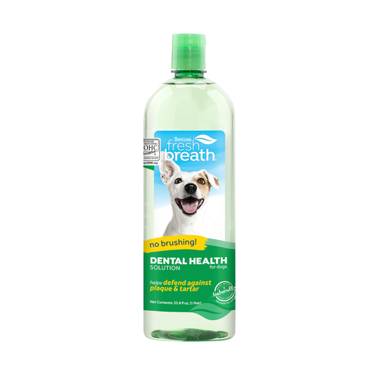 Tropiclean Fresh Breath Oral Care Water Additive For Dogs 1L