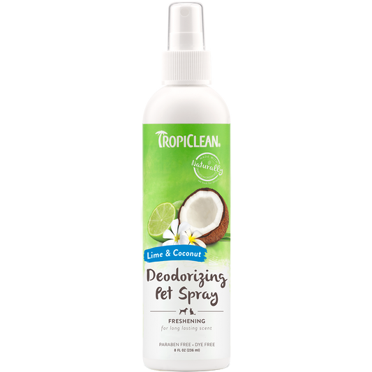 Tropiclean Lime & Coconut Deodorizing Pet Spray 8oz