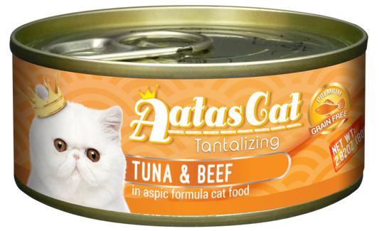Aatas Cat Tantalizing Tuna & Beef 80g