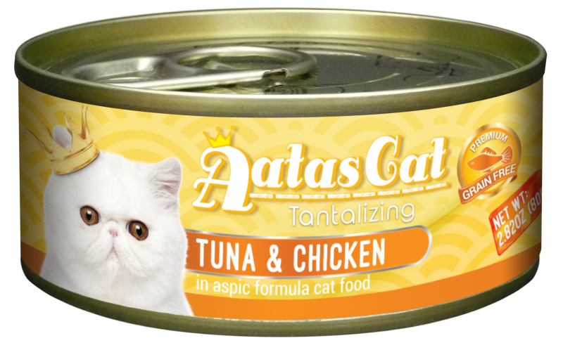 Aatas Cat Tantalizing Tuna & Chicken 80g