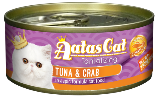 Aatas Cat Tantalizing Tuna & Crab 80g