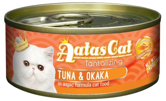 Aatas Cat Tantalizing Tuna & Okaka 80g