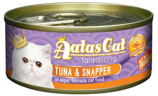 Aatas Cat Tantalizing Tuna & Snapper 80g