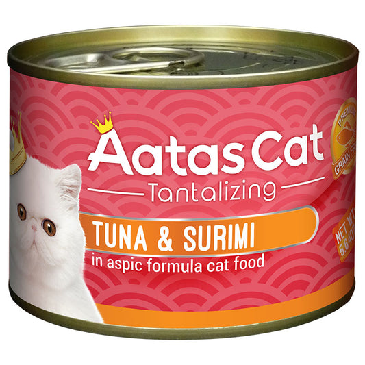 Aatas Cat Tantalizing Tuna & Surimi in Aspic Formula Cat Food