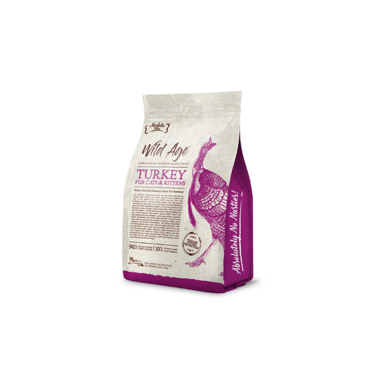 Absolute Bites Wild Age Dry Cat Food - Turkey