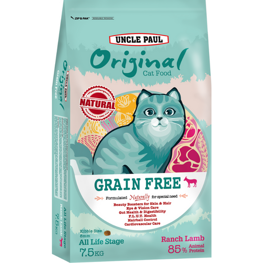 Uncle Paul Original Cat Food For All Life Stage Ranch Lamb [3 Sizes]