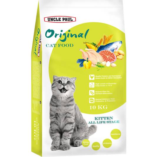 Uncle Paul Original Cat Food For Kitten/All Life Stage [2 Sizes]