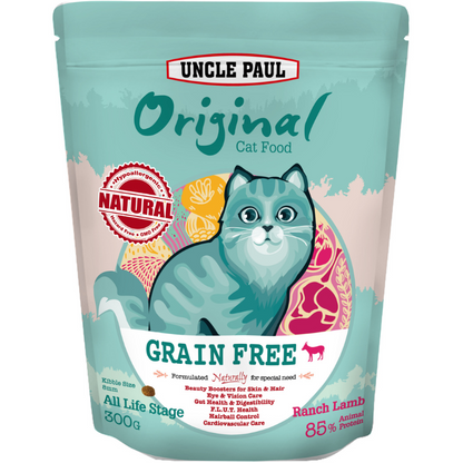 Uncle Paul Original Cat Food For All Life Stage Ranch Lamb [3 Sizes]