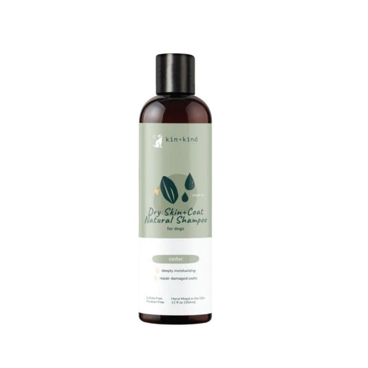 Kin+Kind Dry Skin & Coat Shampoo for Dogs (Cedar) - 354 ml